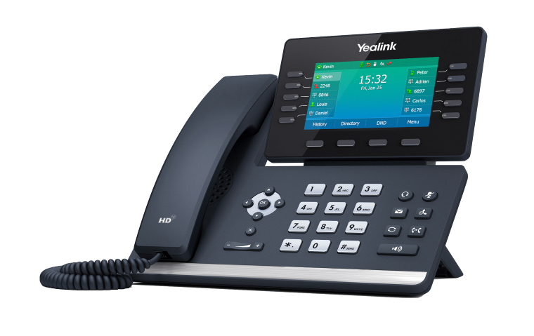 zur Abbildung "Tischtelefon Yealink T54W"